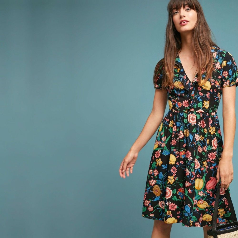 Maeve by Anthropologie Summer Dress Bloedel